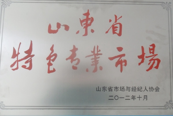 山东省特色专业市场