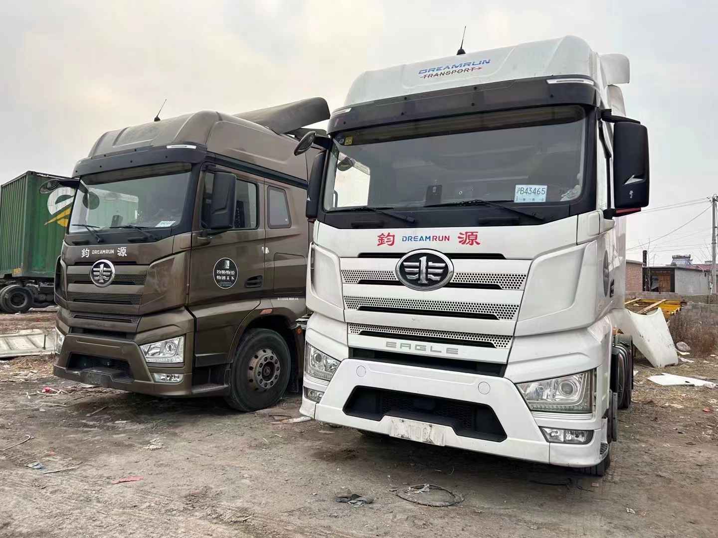 二手单驱牵引车