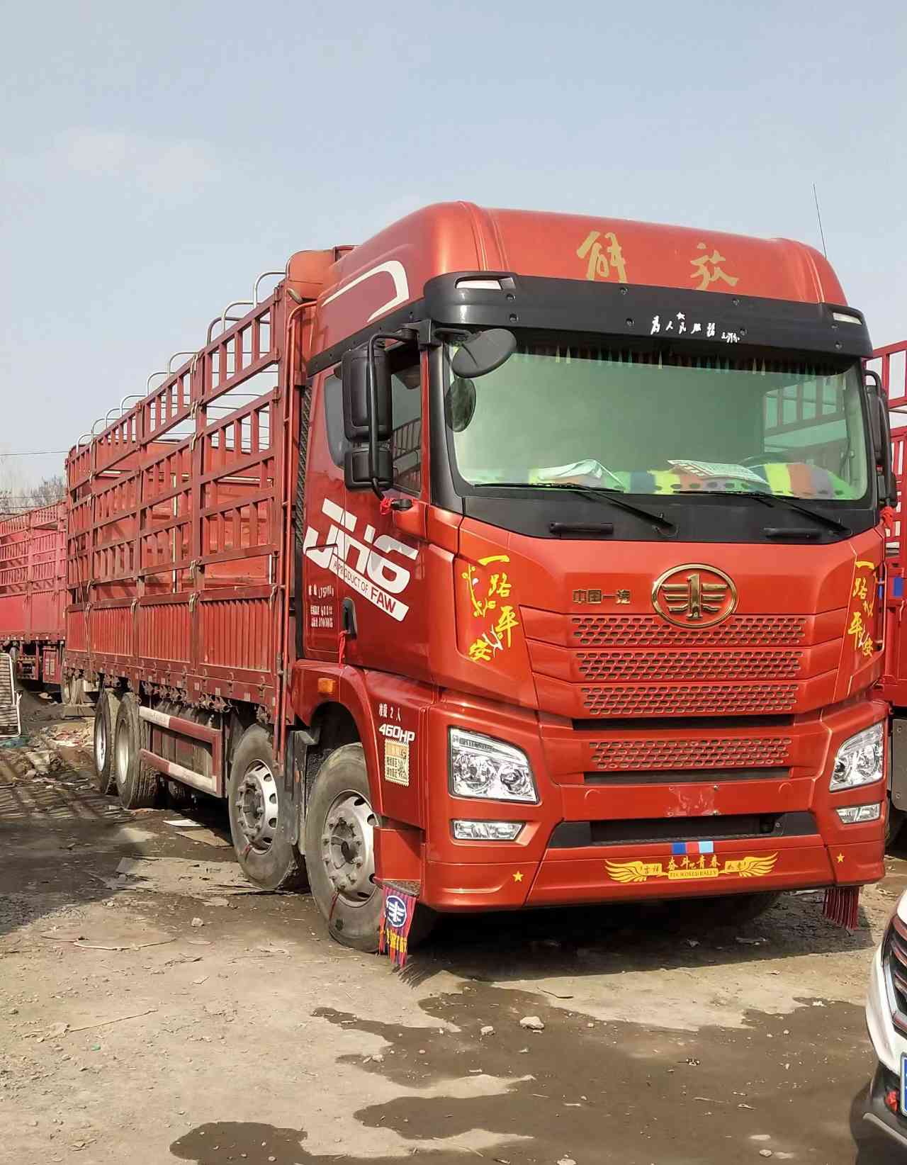 二手牵引挂车高栏