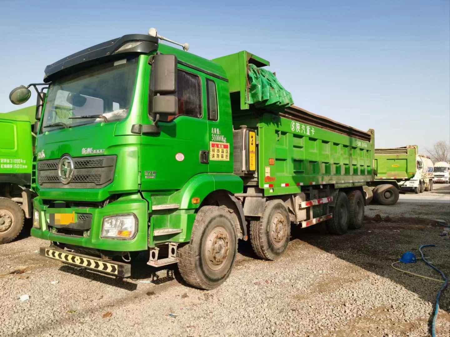 二手前四后八自卸车