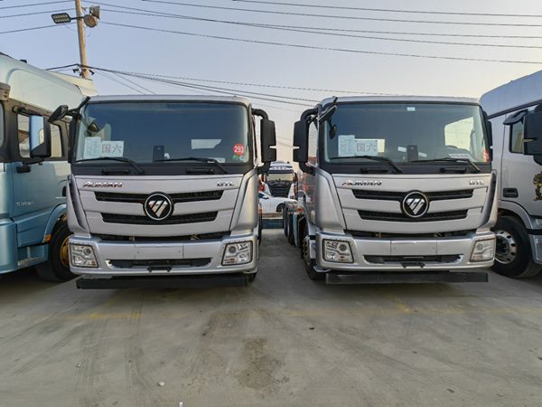 二手国六矮顶牵引车